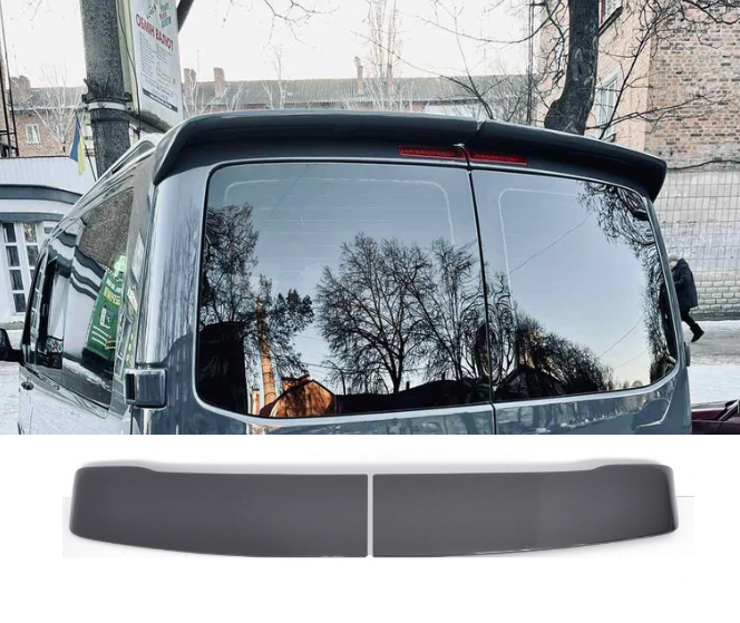 Спойлер VW T6 ABS-пластик (розпашні двері)