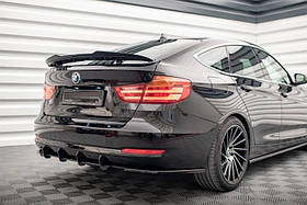 Спойлер BMW 3 F34 стиль М4 чорний глянсовий (ABS-пластик)