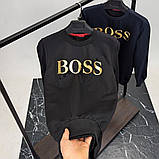 Чоловіча кофта світшот Hugo Boss CK8593 чорна, фото 8