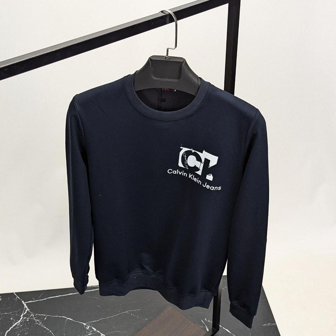 Чоловіча кофта світшот Calvin Klein CK8592 синя, фото 1