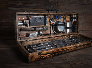 Набір шампурів Вікінг + гравіювання