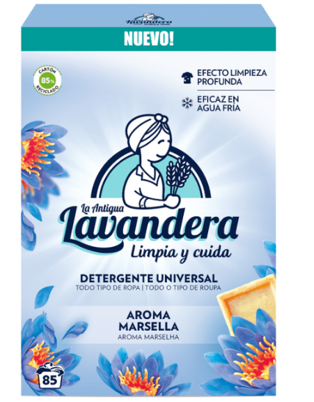 Порошок для стирки La Antigua Lavandera марсельский аромат 4675 г 8435495815112