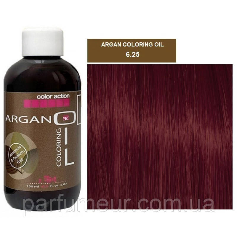 Karibelly Coloring Oil Безаміачна фарба з аргановою олією 6.25 норка 150 мл, фото 1