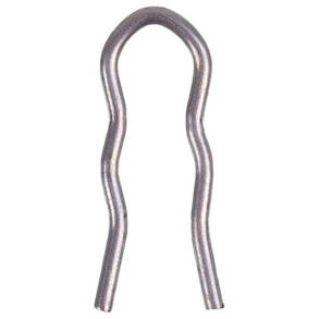 Фіксатор (скоба мала) тефлонової трубки для кавоварки DeLonghi 6132101300, фото 2