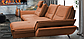 Диван дизайнерський 2 місця Anais, тканина або шкіра., фото 10