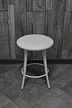 Табурет "Муза", стілець кухонний, стілець для кухні, металевий табурет із м'яким сидінням, фото 4
