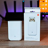 Міні фотопринтер Xiaomi Mi Pocket Photo Printer + набір фотопаперу, фото 4