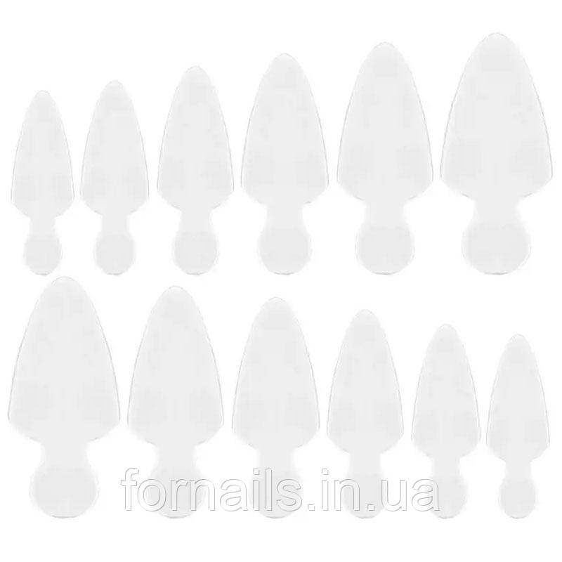 Силіконові молди DNKa Professional Nail Molds 0002, 36 шт