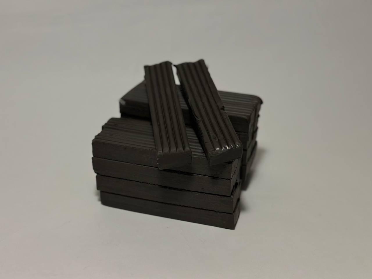 Пластилін скульптурний, 1кг Тетрада, чорний, фото 1