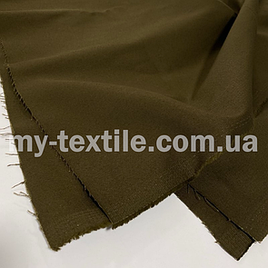 Котон джинс щільний діагональ Хакі