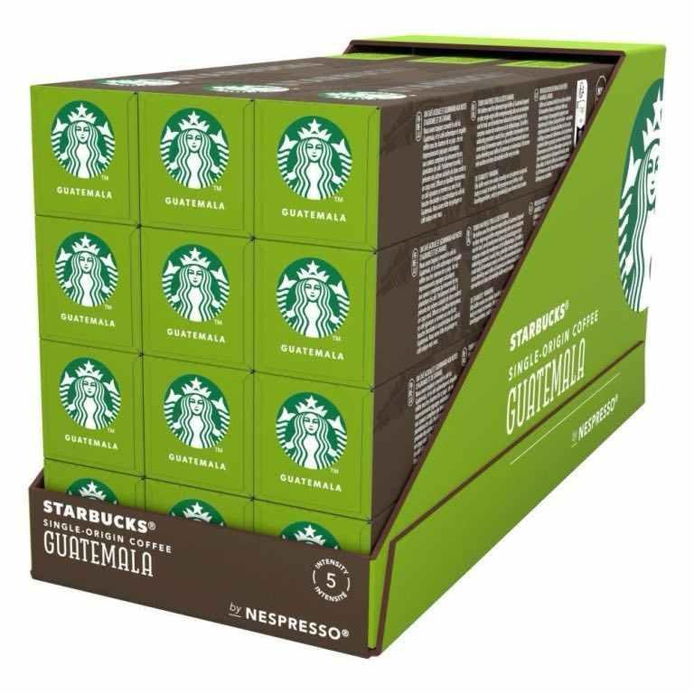 Кава в капсулах Starbucks Guatemala, 120 капсул Nespresso