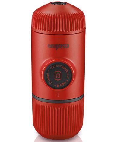 Wacaco Nanopresso червона – портативна кавоварка на меленій каві