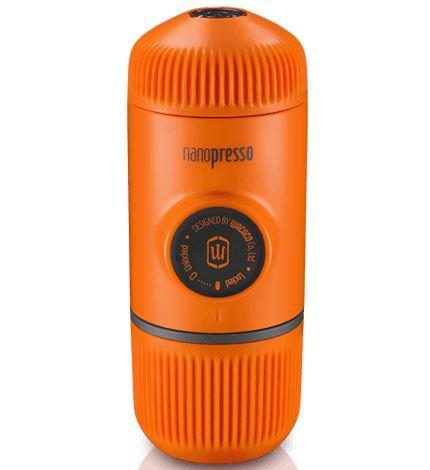Wacaco Nanopresso помаранчова – портативна кавоварка на меленій каві