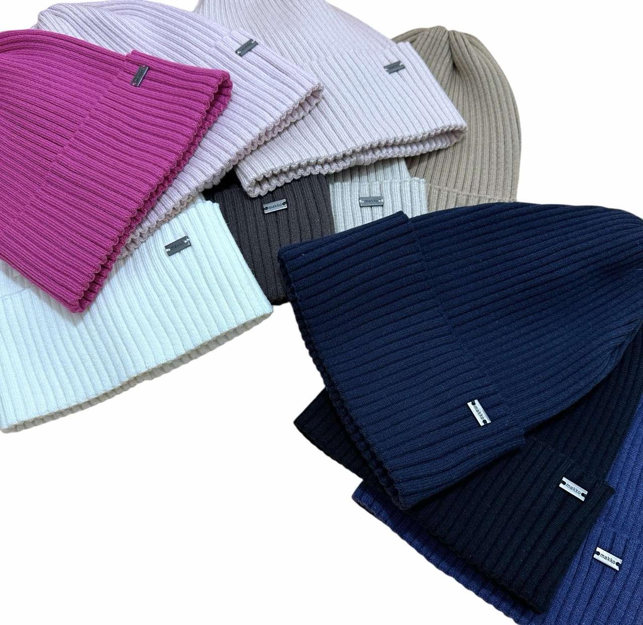 Шапки дитячі для дівчаток одинарна