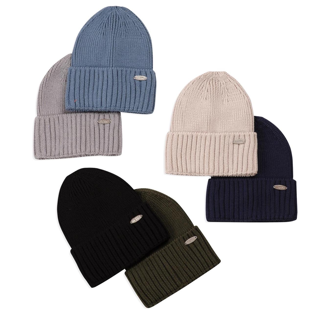 Шапки дитячі для хлопчика Одинарної вязки