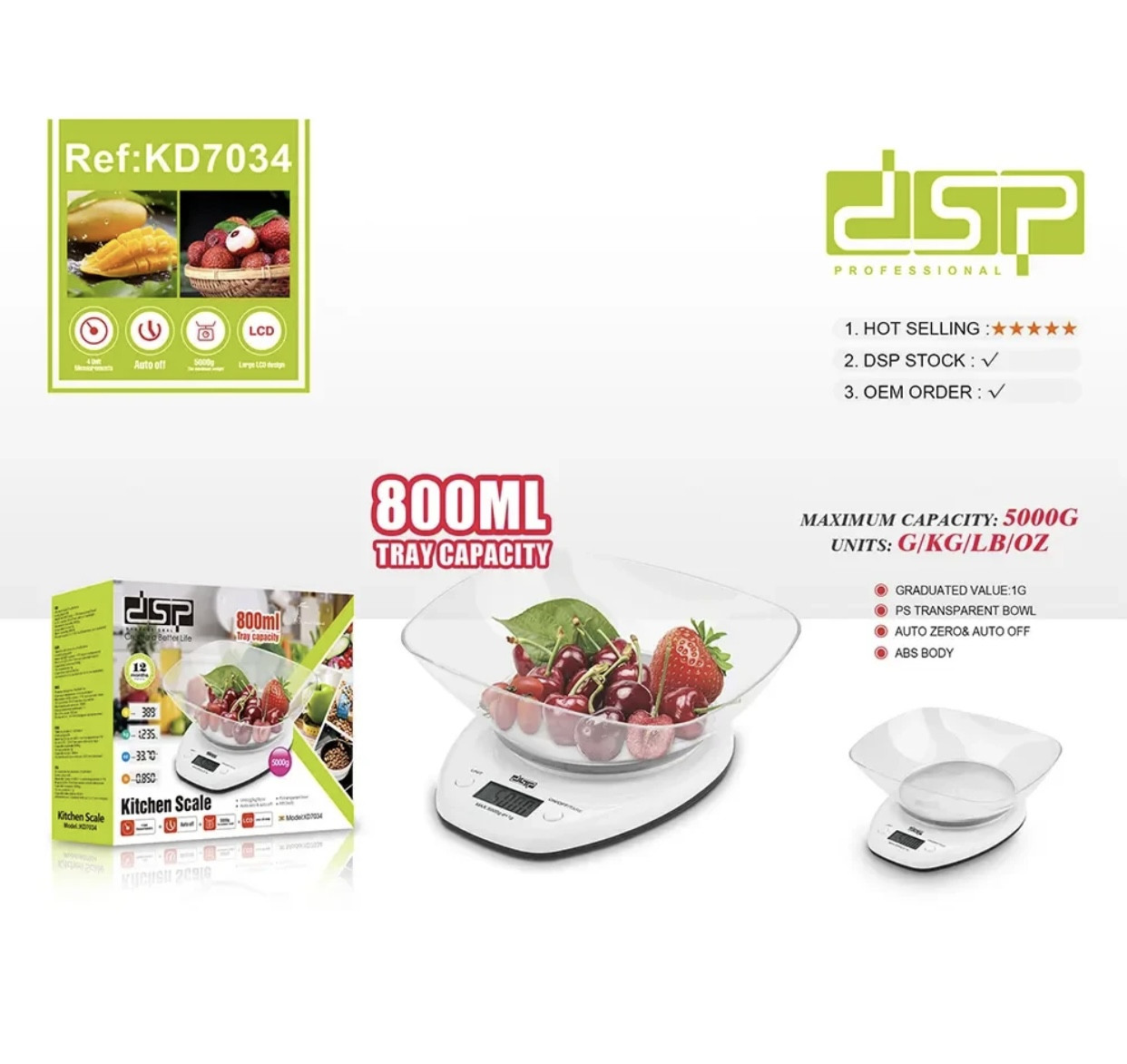 Ваги DSP KD 7034 (12), фото 1