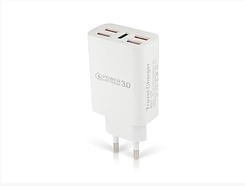 Зарядний пристрій 220В 3,5А QC3.0 USBx5 Travel Charger 27-2/ 7341 (500)