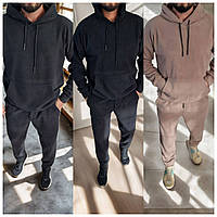 Чоловічий спортивний костюм дуже теплий двосторонній полар фліс s-m (46-48) l-xl (50-52) 2xl-3xl (54-56