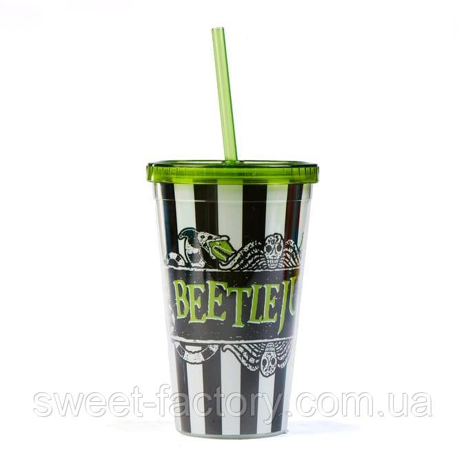 Склянка Beetlejuice Tumbler, фото 1