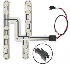 Універсальний датчик присутності пасажира для сидіння автомобіля