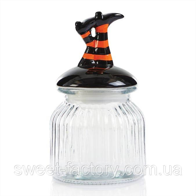 Цукерниця Haunted House Ceramic Lid Witch's Legs Sweet Jar
