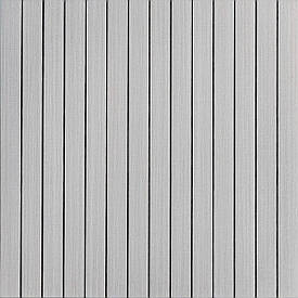 Покриття вінілове самоклеюче 3D рейки скандинавський білий шпон 600*600*2,8мм (D) SW-00002197