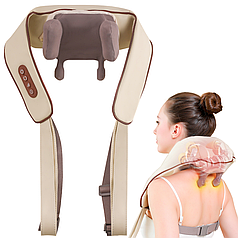 Роликовий масажер для шиї та спини, від USB, MASSAGER XL-653