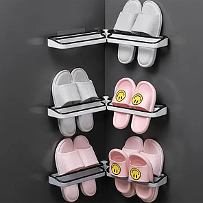 Універсальна полиця для взуття та рушників SHOE HOLDER 1 шт / Тримач для рушників / Рушникотримач, фото 3