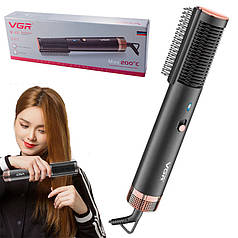 Фен-щітка з іонізацієй 2в1, 550Вт, VGR V-490