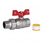 Кран кульовий "Американка" SD Forte 3/4" прямий SF220W20, фото 3