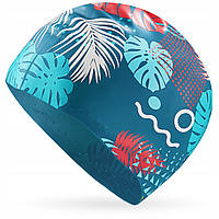 Шапочка для плавання TSUNAMI Leafs Mix (P-5905973401913)