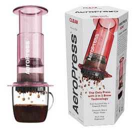 Аеропрес AeroPress Clear Pink