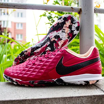 Сороконожки NIKE TIEMPO красные - купить недорого оптом на Prom.ua ...