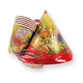 Паперова тарілка з малюнком