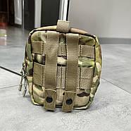 Підсумок утилітарний на Моллі, Мультикам, WINTAC, Cordura 1000D, сумка на Моллі, адміністративний підсумок тактичний, фото 6