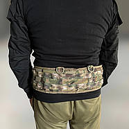 Пояс розвантажувальний з Моллі, Олива, WINTAC, Cordura 1000D, варбелт, покращений тактичний бойовий пояс, розвантаження поясне Multicam, Мультикам, Мультикам, фото 5