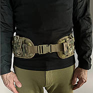 Пояс розвантажувальний з Моллі, Олива, WINTAC, Cordura 1000D, варбелт, покращений тактичний бойовий пояс, розвантаження поясне Multicam, Мультикам, Мультикам, фото 6