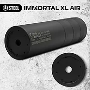 Глушник бойовий STEEL IMMORTAL XL AIR.223 / 5.56, різь 1/2×28, саундмодератор AR-15 (053.000.000-45), фото 8