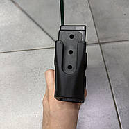 Рукоятка пістолетна для Saiga 12, DLG Tactical (DLG-089 black), колір Чорний, з відсіком і гніздами для ременя, фото 2