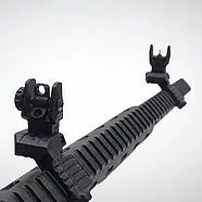 Мушка і цілик 45°, DLG Tactical DLG-184, низькі, складні, на Picatinny, фото 7