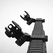 Мушка і цілик 45°, DLG Tactical DLG-184, низькі, складні, на Picatinny, фото 8