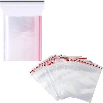 Універсальні пакети зіпери з замком для зберігання продуктів Zip-Lock 30х40см Прозорі Упаковка 50 шт.