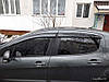 Вітровики (дефлектори вікон) HB (4 шт., Sunplex Sport) для Peugeot 307, фото 3