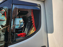 Вітровики вставні (напівпрозорі, 2 шт., Cagatay) для Iveco Daily 2014- рр