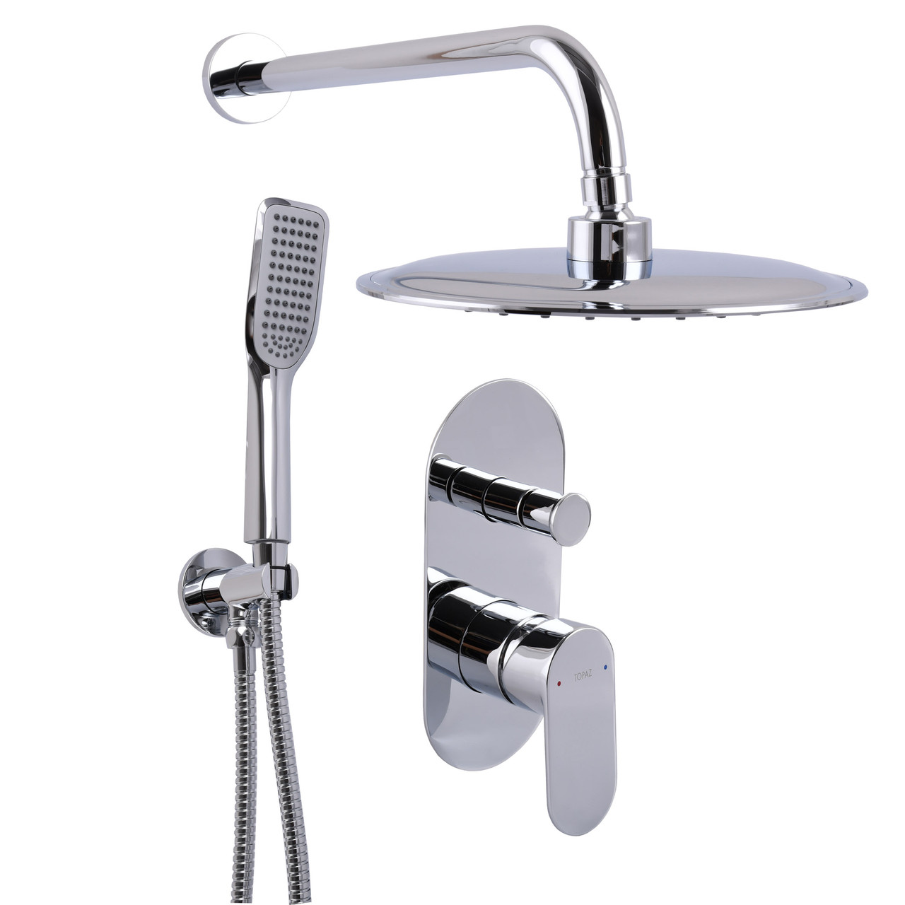 Змішувач для душу вбудований TOPAZ BARTS TBG 07205-G-H36 (000016125)