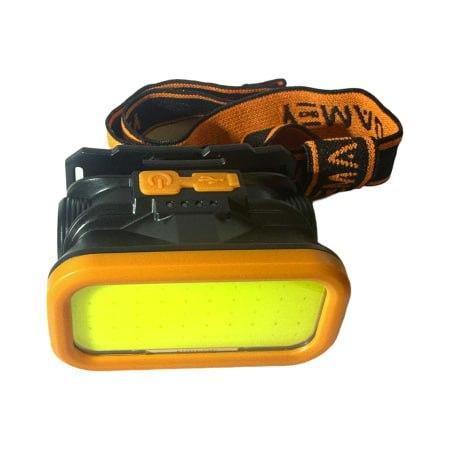 Ліхтар акумуляторний налобний Police PL-112 LED ліхтарик на голову білий/червоне світло