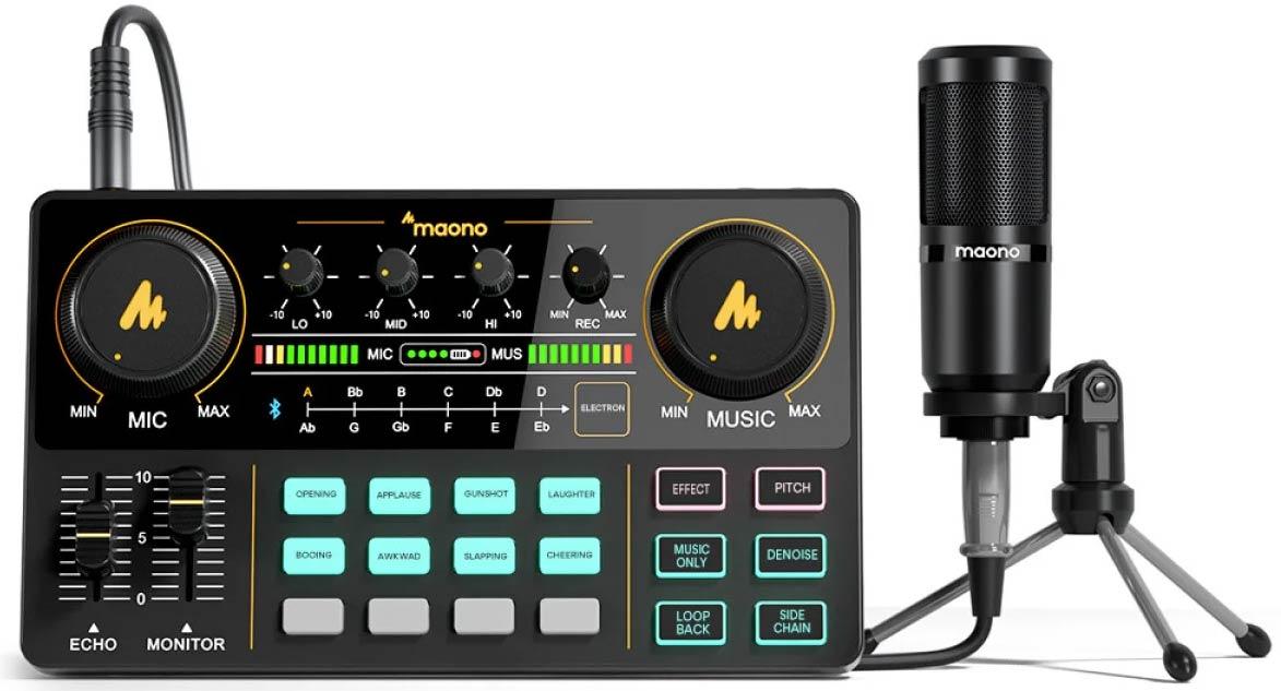 Аудіостудія з мікрофоном Maono AM200 S1, фото 1