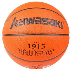 М'яч баскетбольний Kawasaki 1915, помаранчевий
