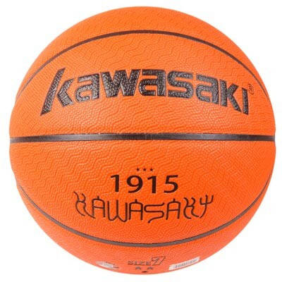 М'яч баскетбольний Kawasaki 1915, помаранчевий, фото 1