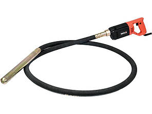 Вібратор для укладання бетону YATO 1200 Вт 3 м Ø35 мм з булавою YT-82600